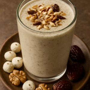 🌰 Dates, Nuts & Makhana Smoothie | MumYumms Wholesome Indulgence! 🌰